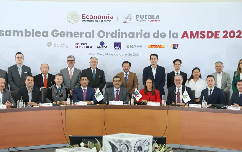 Sergio Salomón Céspedes convoca a estados a seguir posicionando la economía de México a nivel internacional