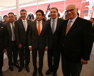 Se reúnen Tony Gali y RMV con Dante Delgado