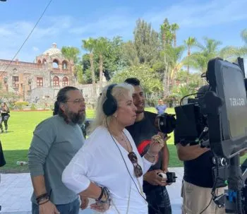 Graban en Atlixco escenas de ‘Ellas soy yo’ serie basada en vida de Gloria Trevi