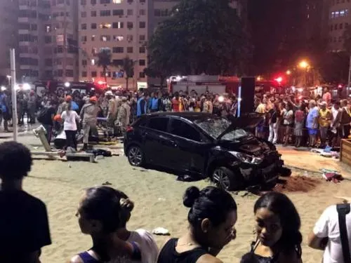 Autor del atroplello de 17 personas en Río no tenía licencia