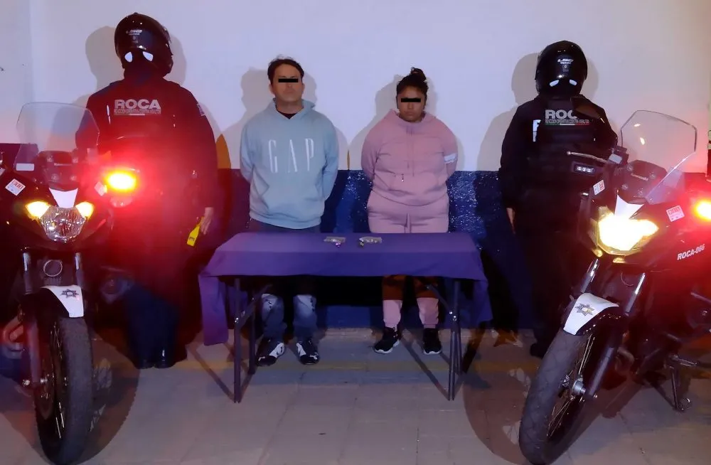 Detuvo ssc a pareja presuntamente dedicada al robo contra tiendas de conveniencia