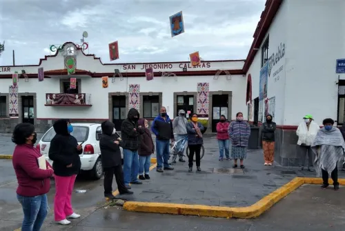 Con diálogo, Segom resuelve inconformidad por tianguis en San Jerónimo Caleras