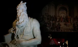 Visitan diariamente más de mil personas exposición de Miguel Ángel