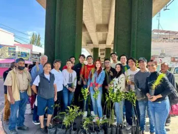 Con jornadas de reforestación, desarrollamos espacios verdes: Armenta