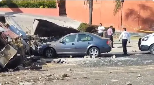 Un muerto y dos lesionados en un choque en la carretera a Izúcar, a la altura de Atlixco