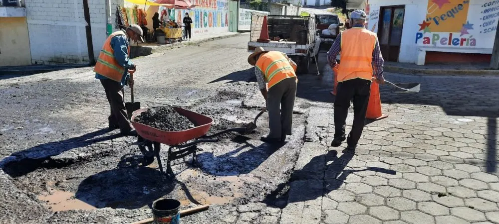 Bachea Infraestructura carretera Serdán-San Martín Ojo de Agua
