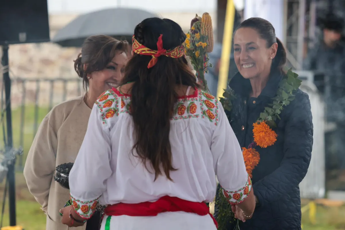 Salud Casa por Casa y presupuesto directo a pueblos originarios: Sheinbaum realiza gira en Hidalgo y Tlaxcala