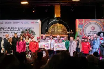 Billete de Lotería celebra la participación de México como País Invitado en la Feria Internacional de Turismo