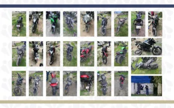 Desmantela Fiscalía de Puebla punto de resguardo de motocicletas robadas en Huixcolotla; se recuperaron 25 unidades