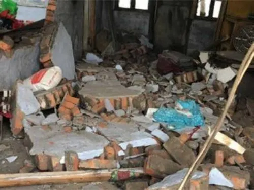 Sismo en China deja más de mil 500 casas dañadas