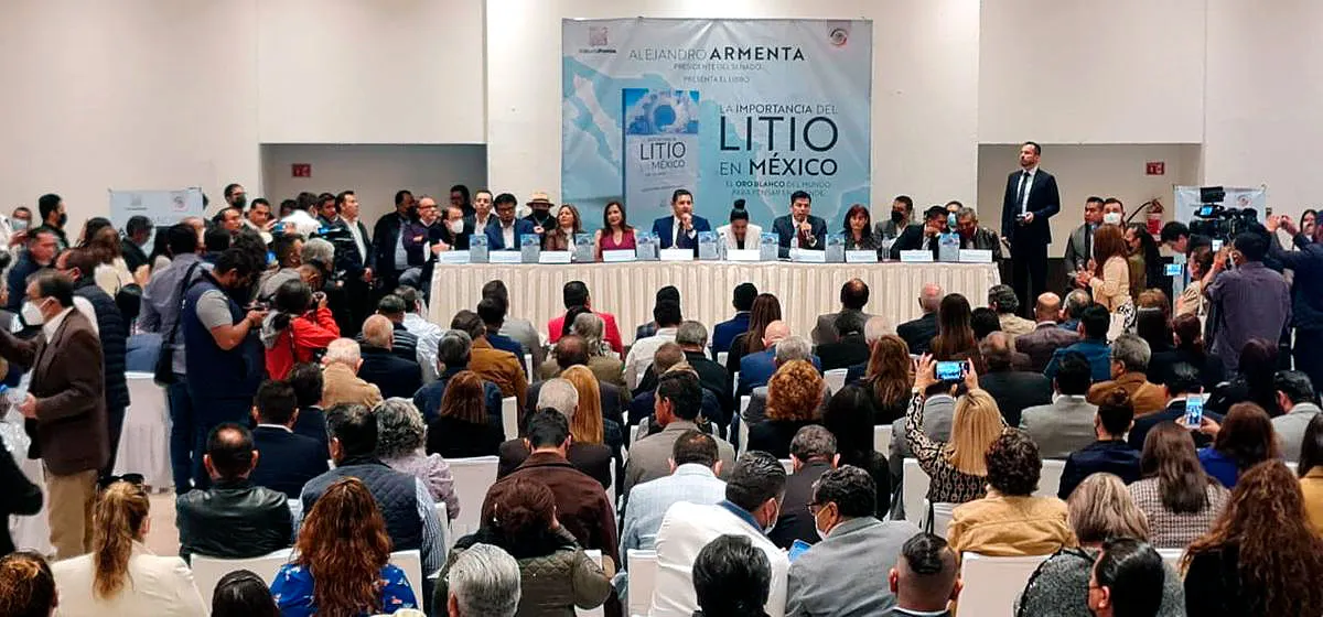 Alejandro Armenta Mier Libro Litio Soberania