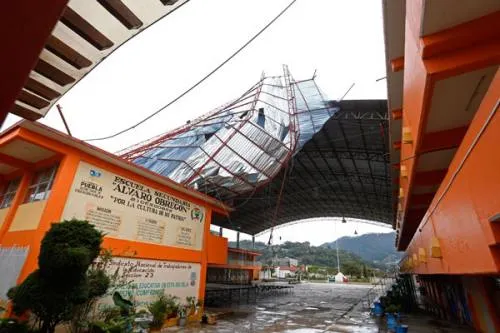 Tormenta Tropical Franklin dañó 17 escuelas: Capcee