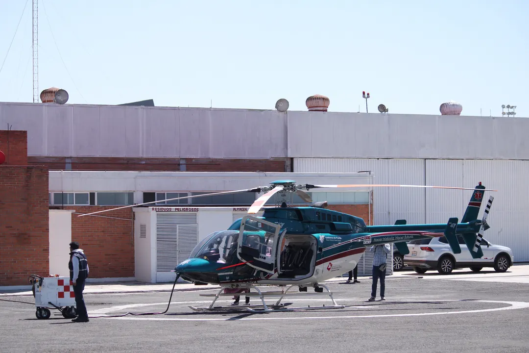 Sergio Salomón confirma uso de aeronaves