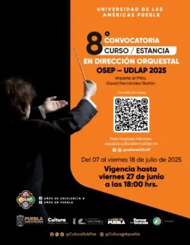 Gobierno de Puebla y UDLAP abrirán curso en dirección orquestal