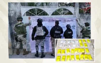 Cateo en la colonia Benito Juárez deja 31 dosis de presunta droga aseguradas