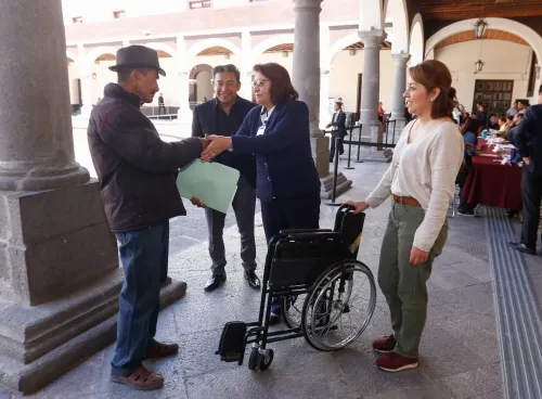 “Comprobado: Gobierno apoya a la gente pobre”, asienta beneficiario del SEDIF