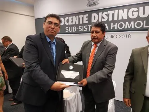 El SNTE 23 entrega reconocimientos al  Docente Distinguido Homologado 2018