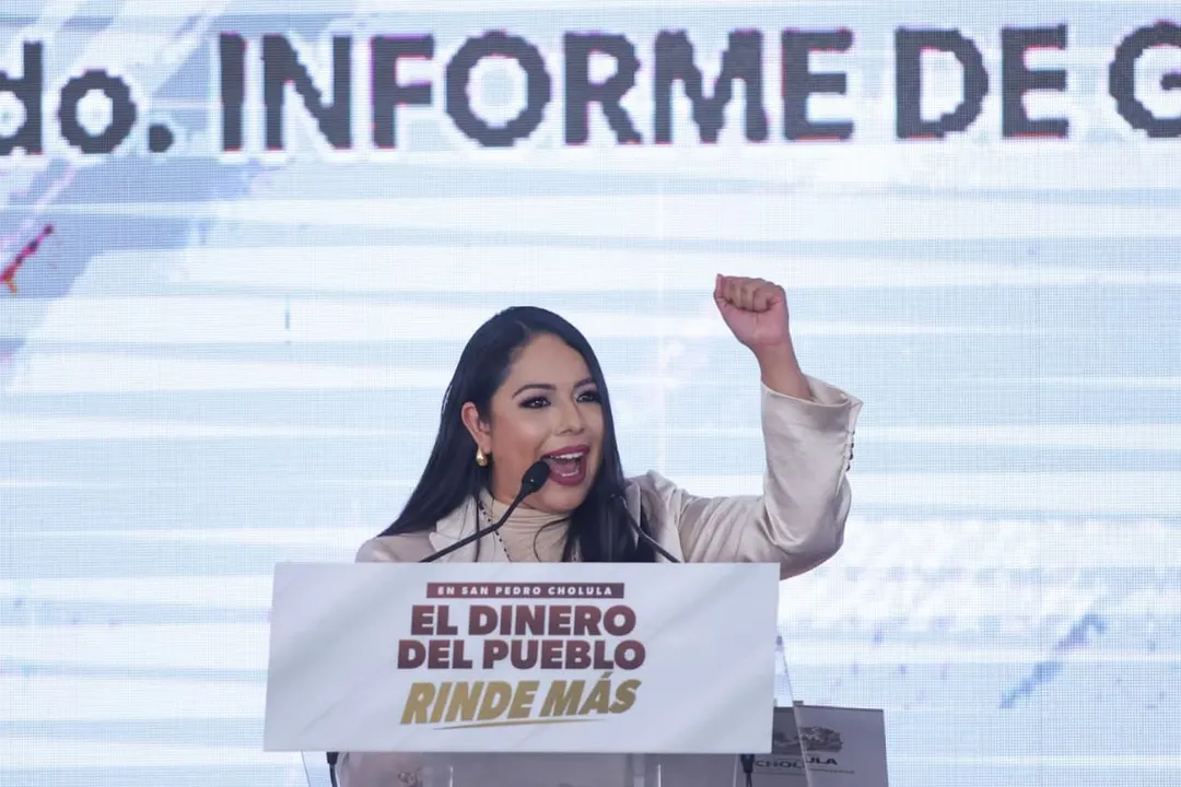 Tonantzin Fernández Díaz, presidenta municipal de San Pedro Cholula. Foto: Especial