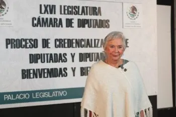 Olga Sánchez Cordero es hospitalizada por recomendación médica