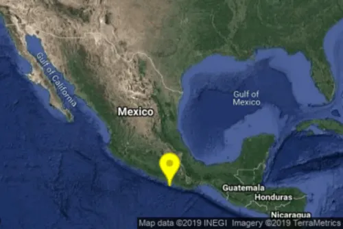 Suman siete sismos en zona de Pinotepa Nacional