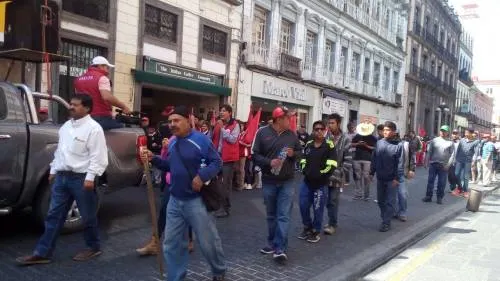 Antorcha Campesina desquicia el Centro Histórico
