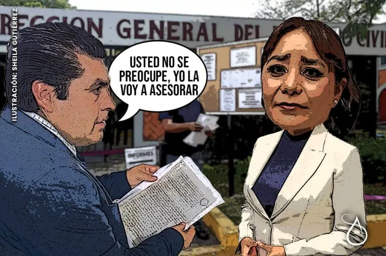 La Hija De Pablo Gorzo Paola Paga Su Novatada En El Registro Civil Del Estado Min 768x511
