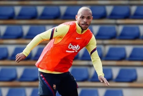 Martin Braithwaite trata de ver el lado positivo a cuarentena