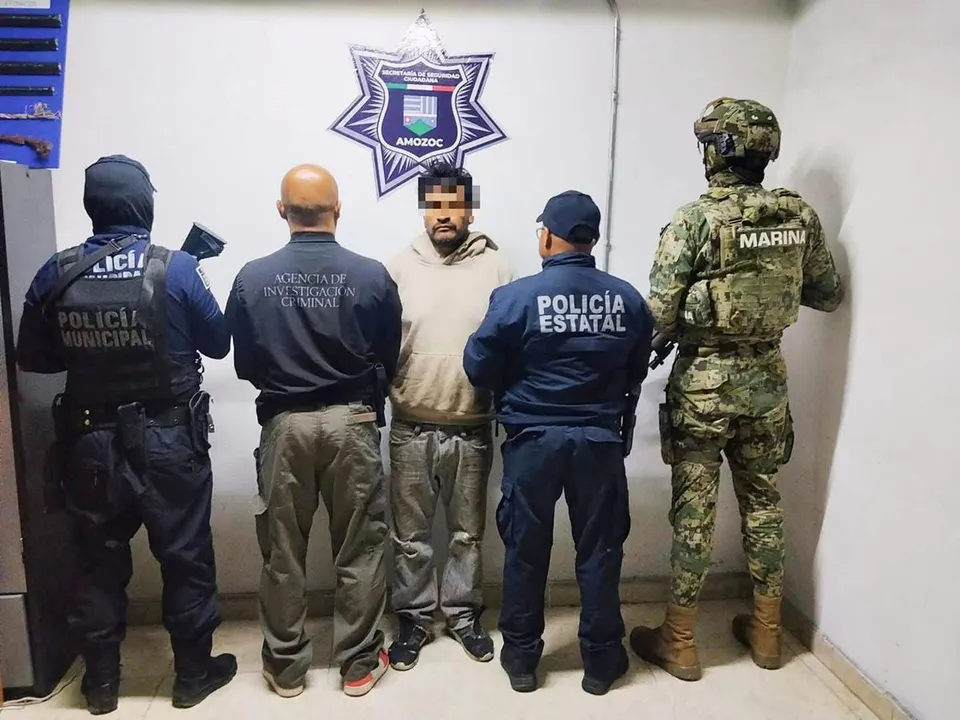 Detenido En Amozoc Operativo Interinstitucional
