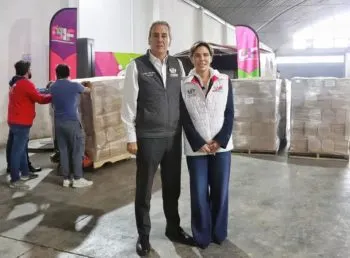 Ayuntamiento de Puebla envía apoyo alimentario a familias afectadas por la tormenta tropical Raymond