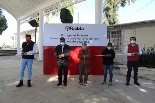 Nueva infraestructura educativa en San Jerónimo Caleras entrega Gobierno de la Ciudad 
