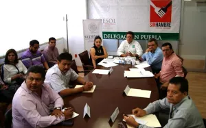 Presenta Sedesol Puebla programas sociales a empresarios