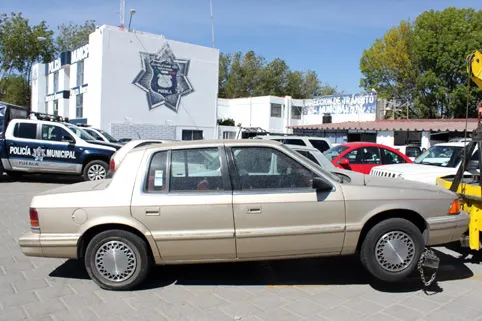 Policía Municipal recuperó vehículos con reporte de robo