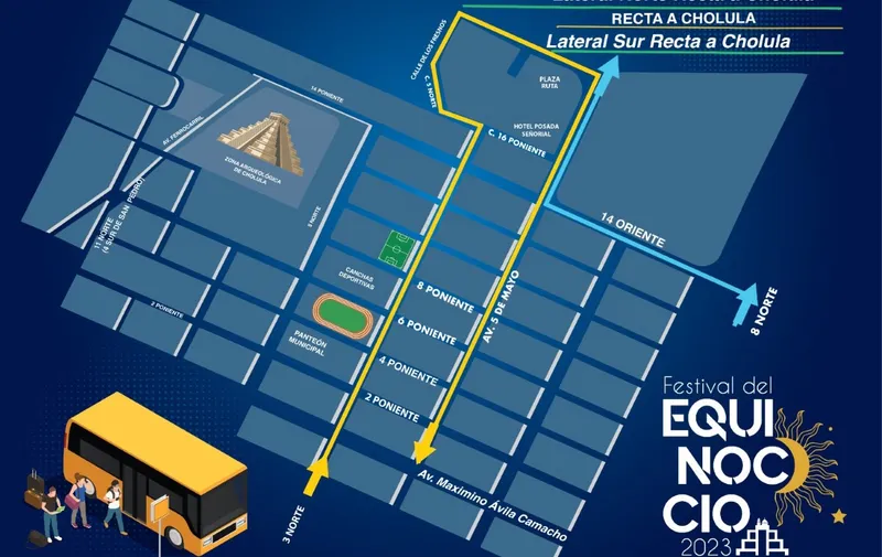 Cierres viales Equinoccio 2023