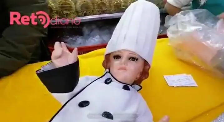 Crean al “Niño Dios Chef”