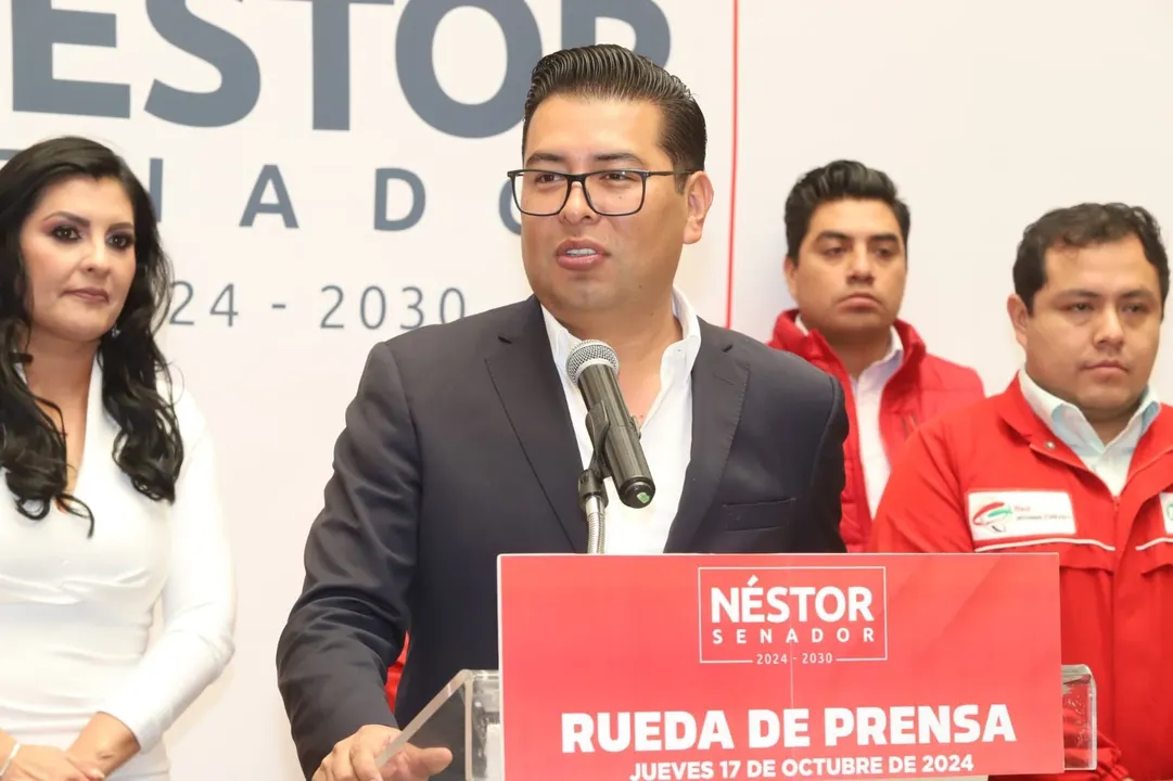 Néstor Camarillo Medina, presidente del Comité Directivo Estatal del PRI