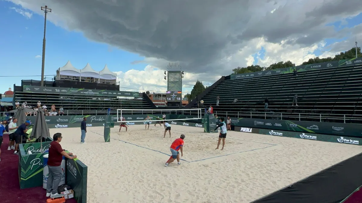 Todo listo para el Mundial de Voleibol de Playa Sub-21 en San Pedro Cholula