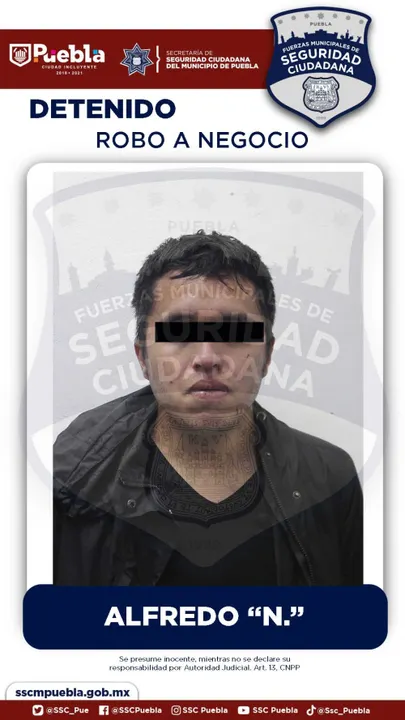 Foto: SSC de Puebla