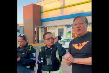Fernando Morales se va contra policías que escoltaban movilización MC; según él, hostigaban a participantes