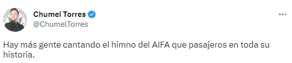 Tweet Chumel Torres