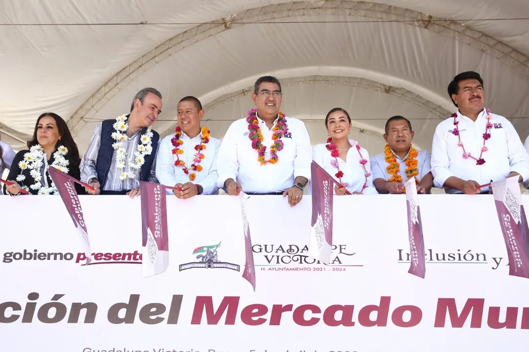 Gobierno de Sergio Salomón detona progreso en municipio de Guadalupe Victoria