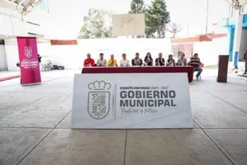 Cuautlancingo mejora infraestructura pluvial en Telesecundaria Francisco Alatorre