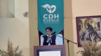 CDH Puebla anuncia red de protección a periodistas… y prohíbe preguntas en el acto