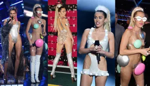 Miley Cyrus nuevamente en boca de todos por sus excéntricos vestuarios