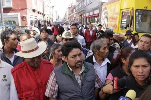 Ejidatarios exigen el pago de sus tierras utilizadas para la construcción Arco Poniente
