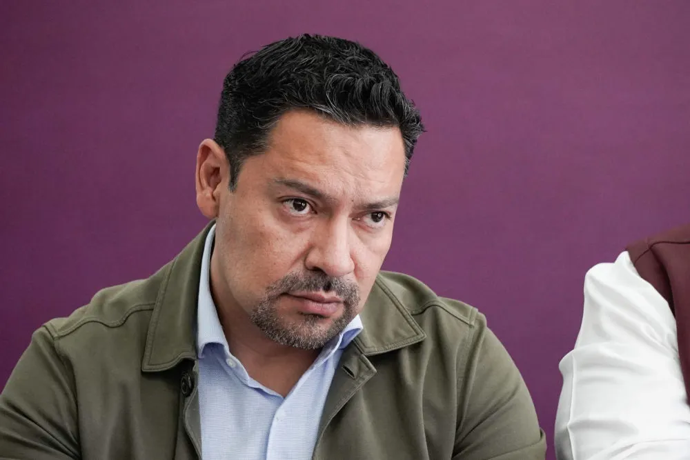 Abdrés Villegas Mendoza, presidente del Consejo Estatal de Morena. Foto: Especial
