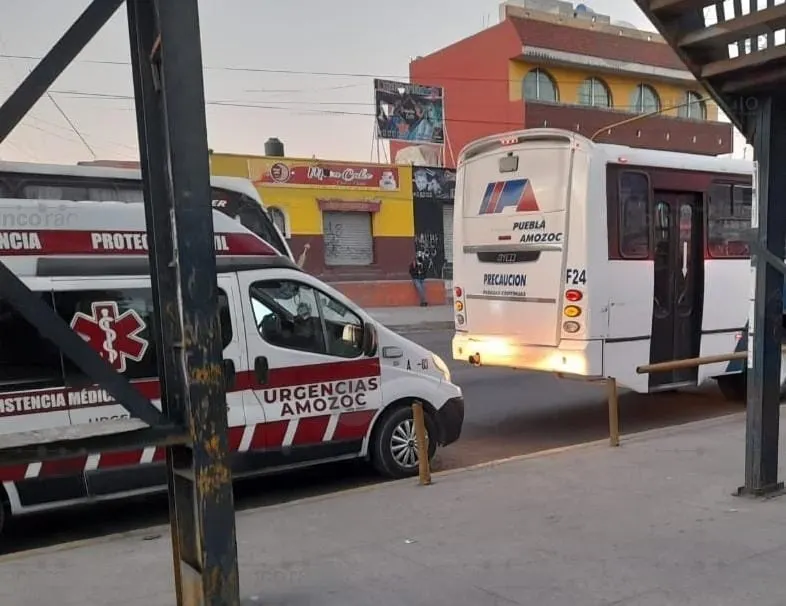 asalto a ruta Puebla-Amozoc