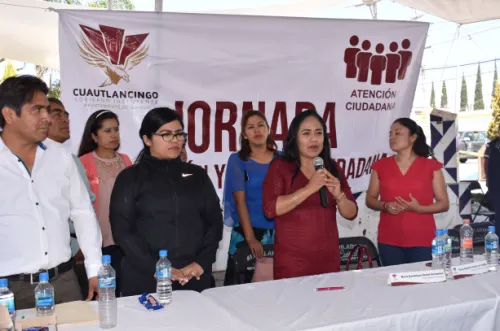 Realiza Ayuntamiento de Cuautlancingo la Segunda Jornada Gestión y Atención Ciudadana en Sanctorum