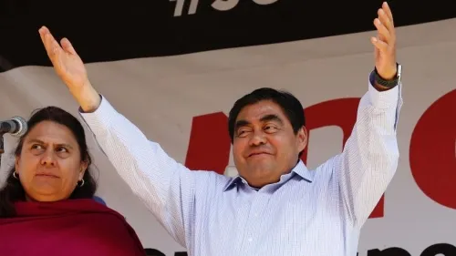 Todo listo para que Barbosa Huerta rinda protesta como gobernador de Puebla