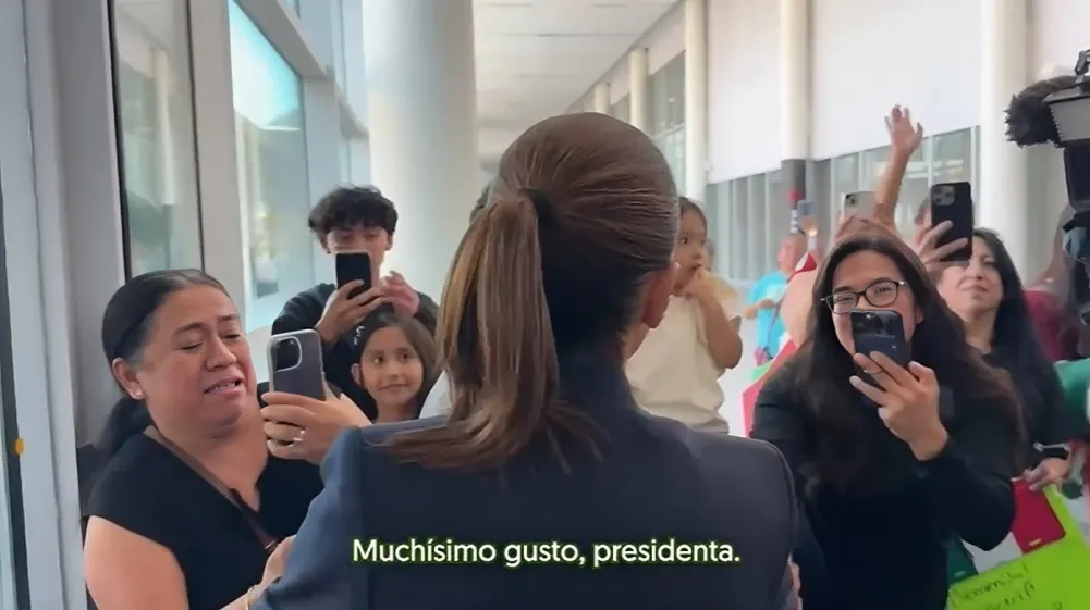 Claudia Sheinbaum Llegada Canada