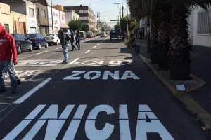Automovilistas no ven bien la Zona 30